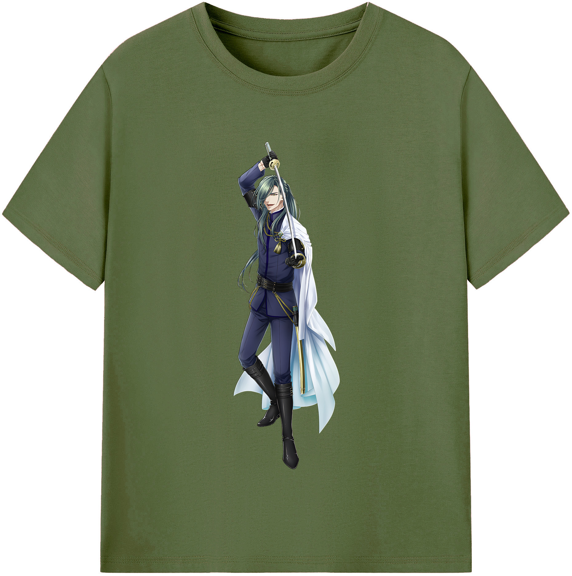 （画像用） 刀剣乱舞 Touken Ranbu 綿100％半袖Tシャツ（フロントプリント）
